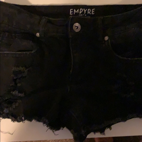 Zumiez Pants - Black jean shorts